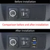 NOWOŚĆ INNE Auto Electronics Fast Charger ładowarka samochodowa Podwójny port 12-24 V 4.2A Gniazdo telefon komórkowy Adapter USB Voltmeter Wyświetlacz elektryczny dla Toyota