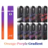 RUNTZ X LITTY POLONS VAPE DIAPLABLE 1 ML POD 280MAH Batterie rechargeable Vapes vides stylo 10 FLAVORS E Cigarettes avec emballage de boîte