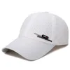 Cappelli da sole regolabili cappelli da sole regolabili casual secco rapido traspirante in maglia da baseball cappello solare cappello da cappello