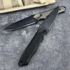 140 140BK Nimravus Knife Tactisch Militair Militair 154cm Blade Aluminium Aluminium Ally Handle Bushcraft Camping Combat EDC Hunting Tool