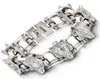 Cool Punk Rock Wolf Lion Head Heavy Stainless Steel Men Bracelet Fashion Bicycle Biker Chain Jewelry Jewellery Gifts4413951