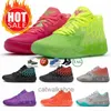 DH OG Lamelo Ball 1 MB01 Erkek Basketbol Ayakkabı Sneaker Siyah Blast Buzz City Lo Ufo Buradan Değil Queen City Rick ve Morty Rock Ridge Red Mens Trainers Sports Spor Sakinler 404