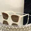 Mężczyźni projektanci okulary przeciwsłoneczne dla mężczyzn designerskie okulary przeciwsłoneczne 1: 1 Model VPR 16Z Trójkątna litera gogle kwadratowe okulary oustkowe okulary przeciwsłoneczne mężczyźni mężczyźni