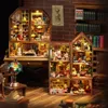 Architektura/DIY HOUSE DIY Mini Rabbit Town Casa Drewniane lalki Domy miniaturowe zestawy budowlane z meblami Dollhouse Zabawki dla dziewcząt Prezenty urodzinowe 231212