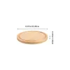 Decorative Figurines Round Cutting Board For Countertop Tray Christmas Wood Boards Kitchen Chopping Wooden Pine