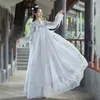 Vêtements ethniques Le style des vêtements chinois la jupe longueur de poitrine améliorée les longs frais des femmes 231212