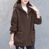 24ss200kg Plus Size Women's Lamb Fleece Coat 2023 New Fat Mm Autumn/winter Loose Korean Version Sweater for Women