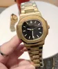 Patekkk Luxus hohe Qualität für Herren Sapphire Designer Uhren Datum 40mm Kalender 5711 Boutique Stahlgurt Designer Uhren Männer Uhr Diamant U1 Armbanduhr Uhr