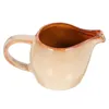 Zestawy naczyń stołowych Ceramiczna kubek z mlekiem śmietankowy Pitcher AMAKOWANY CERamika Płynna dozownik kawy L'OR