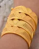 Bangle Dubai Small Size Gold Color Cuff Bangles For Women Bride Wedding Leaf Armband African Arab Maple Jewelry3228822