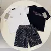 abiti firmati per bambini vestiti per bambini Designer per bambini set designer per bambini in due pezzi Pantaloncini a maniche corte maglietta estiva di lusso per ragazzi e ragazze vestiti per bambini