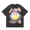 Camisetas masculinas Hellstar Plus Tees Hellstar t shirt Rapper Lavado Cinza Pesado Artesanato Unissex Manga Curta Camisetas Tops High Street Retro Moda Feminina Camiseta Hell star Tees