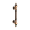 Door Locks 1pcs Handle Antique Zinc Alloy 280550mm Length Pull Bronze Gate el Entrance Shopping Mall 231212