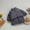 Down Coat Winter Children Clothing Set 2Pcs Girl Jacket Baby Boys Thickened Warm Clothes Overalls For Kids Toddler 1-10Y