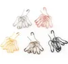 500PCS High quality Brass Gourd Shape Safety Pins Knitting Cross Stitch Marker Tag Pins Clips Never rust and fade color1487268