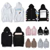 1:1 Pull à capuche pour hommes Offs blanc à capuche couche de finition Felpa Varsity veste pull pull femme vêtements Felpe3