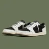 Met Box jumpman 1 Olive 1s basketbalschoenen voor heren dames Satin Bred lows Black Phantom traviss Reverse Mocha Hyper Royal high scott Sports sneakers sneakers