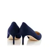 Знаменитые бренды Women Sandals Pumps Luxury Classic Romy 60 мм итальянская красивая лишенная точка пальца Blue Black Sceder Elegant Evening Dress High Heels Sandal Box Eu 35-43