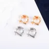 Boucles d'oreilles en argent Sterling 925 pur pour femmes, bijoux de luxe, en or Rose, Clip d'oreille, Design Summer204Q, nouvelle marque