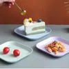 プレート小麦のストロー皿キッドダイニングプレートスピットボーンディッシュ家庭用キッチンスナックケーキテーブルゴミ箱フルーツサイドビュッフェ