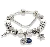 Groothandel-charmarmband Classic Diy Stars Moon White kralen armband voor P-sieraden met originele doos hoogwaardige verjaardag cadeau3572957