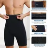 Sous-vêtements hommes ventre contrôle Shorts taille haute minceur corps Shaper sous-vêtements de contention sans couture ventre ceinture Boxer slips