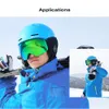 Capacetes de esqui Capacete de esqui Bluetooth Smart Waterproof Ski Men Snowboard Capacete Mulheres Patinação Skate Ski Equipamento de neve para crianças 231212