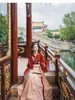 Etnische Kleding Hanfu Chinese Stijl Vrouwen Traditionele Stadium Dans Jurk Vrouwelijke Fee Cosplay Kostuum Rood Halloween 231212