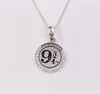 Charms sieraden maken Hary Poter Platform 9 34 925 Sterling zilveren koppels sierlijke kettingen voor vrouwen mannen meisje jongens sets pend4774852