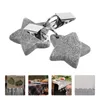 Table Mats Tablecloth Clips Star Shaped Weights Pendants With Clip For Picnic Wedding Party 4x4cm