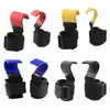 Accessories Weight Lifting Hook Grips With Wrist Wraps Hand-Bar Strap Gym Fitness Pull-Ups Power Gloves