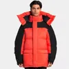 Mens Designer Northe enfrentou jaquetas com capuz inverno Parka Womens Overcoat Down Jacket Grosso casacos quentes Tops Outwear Múltipla Cor