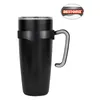 Bouteilles d'eau OMZ Poignée de tasse thermique universelle pour bouteille Anti-dérapant réglable Tumbler Compatible 20oz (Noir)