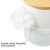 Storage Bottles Ceramic Sealed Jar Tank Food Container With Buckle And