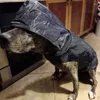 Vêtements de chien imperméable imperméable à capuche veste de pluie poncho vêtements de pluie pour animaux de compagnie avec bande réfléchissante accessoires de chiens en plein air