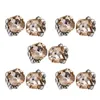 Nail Art Decorations Alloy Rhinestone Accessories Durable Charming 3d Rhinestones Light Brown Heart Jewelry For Women's Nails Easy To Apply