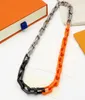 Rostfritt stålhalsband för unisex -kedja silverdesigners hänge släckta halsband armband män smycken med box5458846