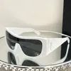 Oversized sunglasses One Lens Thick plate Black Sport 4454 Glasses Men Women Designer sunglasses classic brand quality