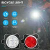 USB -uppladdningsbar cykelcykel Bicycle Light Mountain Bike Super Light Charging Taillight Outdoor Headlight Front Tail Clip Light Lamp1536065