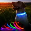 Dog Training Obedience MASBRILL Collar Luminous Pet Supplies Waterpoof Safety Collars dropship 231212