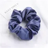 Hair Accessories 100% Pure Mberry Silk Hair Ties Satin Scrunchies Women Elastic Rubber Girls Solid Ponytail Holder Rope Accessories Se Dhbwa