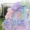 Autre événement Party fournit une grande sirène Sheelorse Coquare Mosaic Frame Balloon Farging Box Under the Sea Decoration Wedding Anniversaire Baby Shower Toy 231213