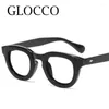 Lunettes de soleil rondes pour hommes et femmes, verres de lecture, blocage de la lumière bleue, pour ordinateur, tendance, petite monture, Prescription 2.5