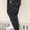 Kadın Pantolon Capris Büyük Cepler Kargo Pantolon Kadın Yüksek Bel Gevşek Sokak Giyim Pantolon Baggy Taktik Pantolon Hip Hop Yüksek Kalite Joggers Pants 231212