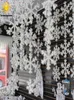 30PCSホワイトスノーフレーククリスマス装飾ホリデーフェスティバルパーティーホームデコレーションデコラシオンナビダッド新年ギフト2711395