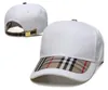 Casquette de baseball Hommes Femmes Designer Bonnet de baseball Chapeau de luxe Plage Casquettes unisexes Chapeaux réglables Rue Ajustée Sports d'été Casquette de broderie E-16