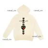 Designer Men's Hoodies Com des Garcons Spela Sweatshirt CDG Multiheart Zip Up Hoodie XL Brand Black New 898 839 Dfashion98