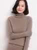 Women's Sweaters Autumn Winter Women Clothing Aliselect Fashion Cashmere Tops Sweater Turtle Neck Long Sleeve Pullovers Knitwear