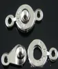 2017 100SetsLot Metal Little Snap Fastener Clasps Hitta 75 mm smyckesfyndkomponenter CLASPS HOOKS3256223