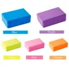 Blocs de Yoga en mousse haute densité, antidérapants, couleur unie, fournitures de danse Fitness pour Pilates et méditation, 1 pièce